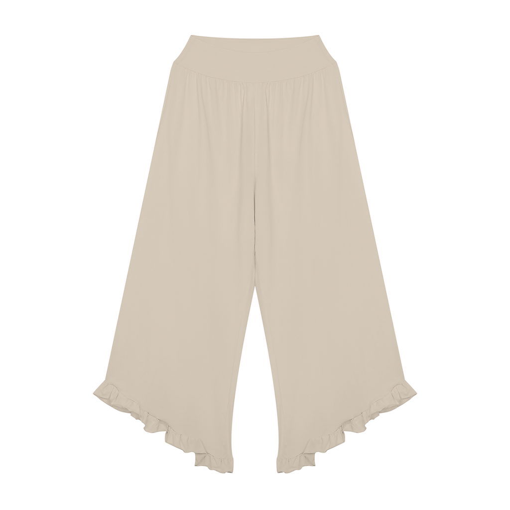 Ruched Wide Leg Pants