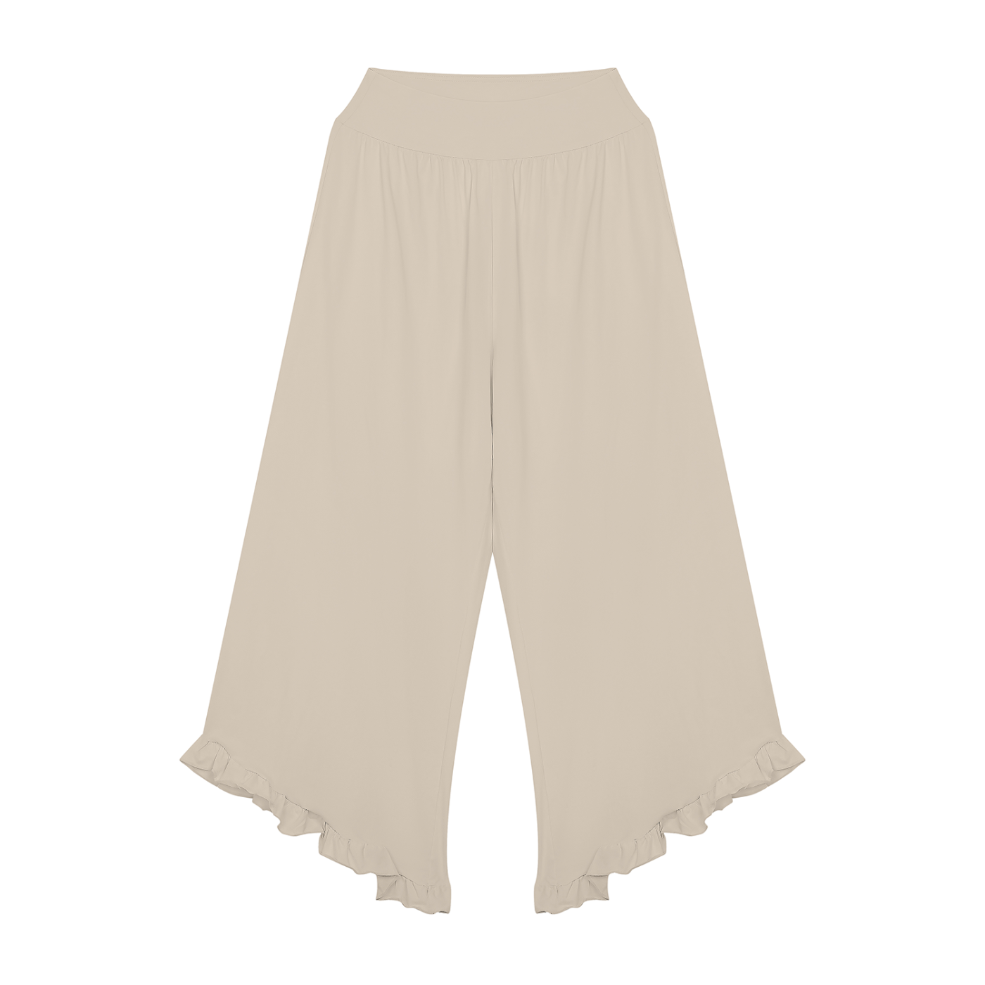 Ruched Wide Leg Pants