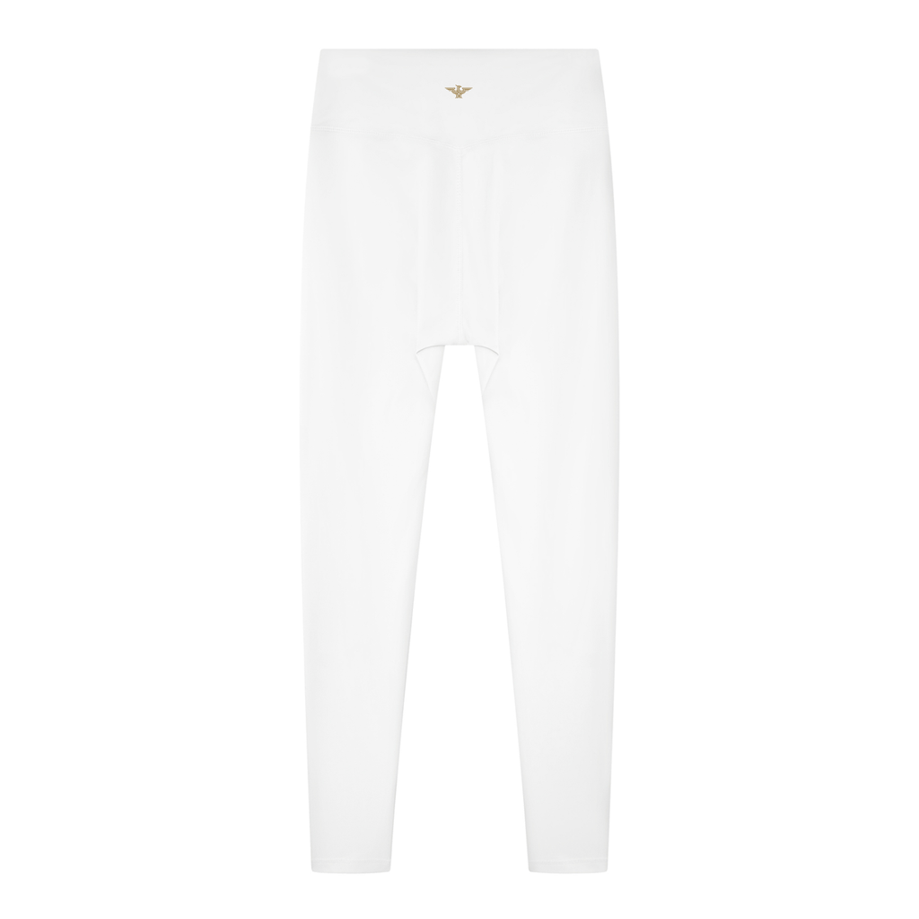 Women's Solid High Rise Leggings