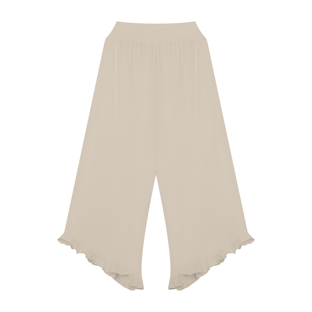 Ruched Wide Leg Pants