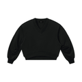 Crop V-Neck Sweatshirt