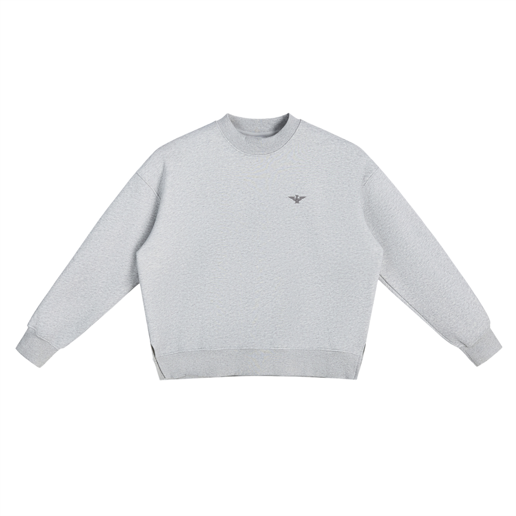 SIDE SLIT CREWNECK