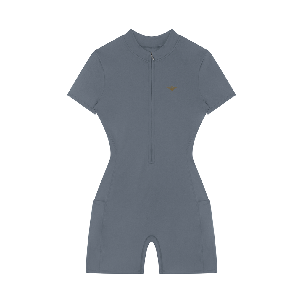 WOMEN’S PERFORMANCE ZIP CROP TOP – SCULPT FIT (ACTIVE LIFESTYLE ESSENTIAL)
