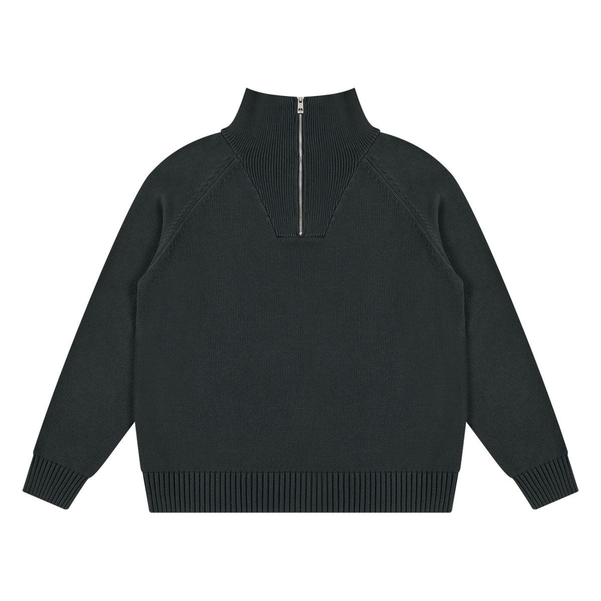 Heavyweight Quarter-Zip Pullover Sweatshirt – 750 GSM — Drapeworth sweatshirt