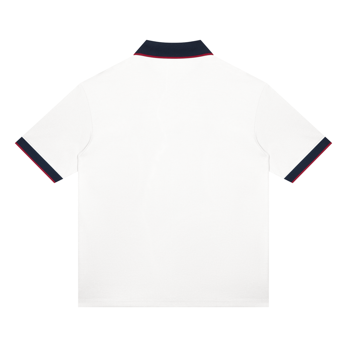 Color Block Drop-Shoulder Polo Shirt – Unisex — Drapeworth polo shirt