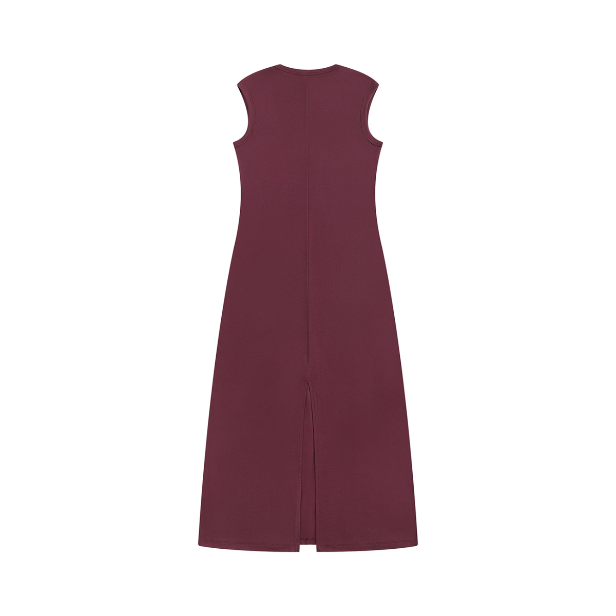 Slim Sleeveless Maxi Dress – Viscose Knit — Drapeworth dress