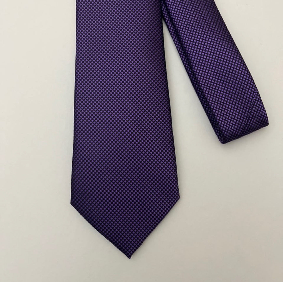 Solid Purple Necktie – Classic Width Formal Essential