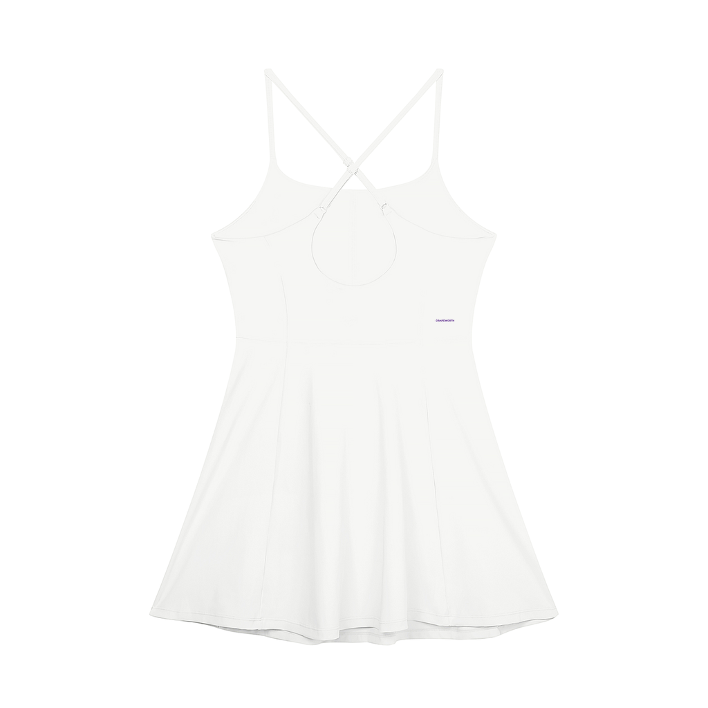 Paneled A-Line Athleisure Dress — Drapeworth dress