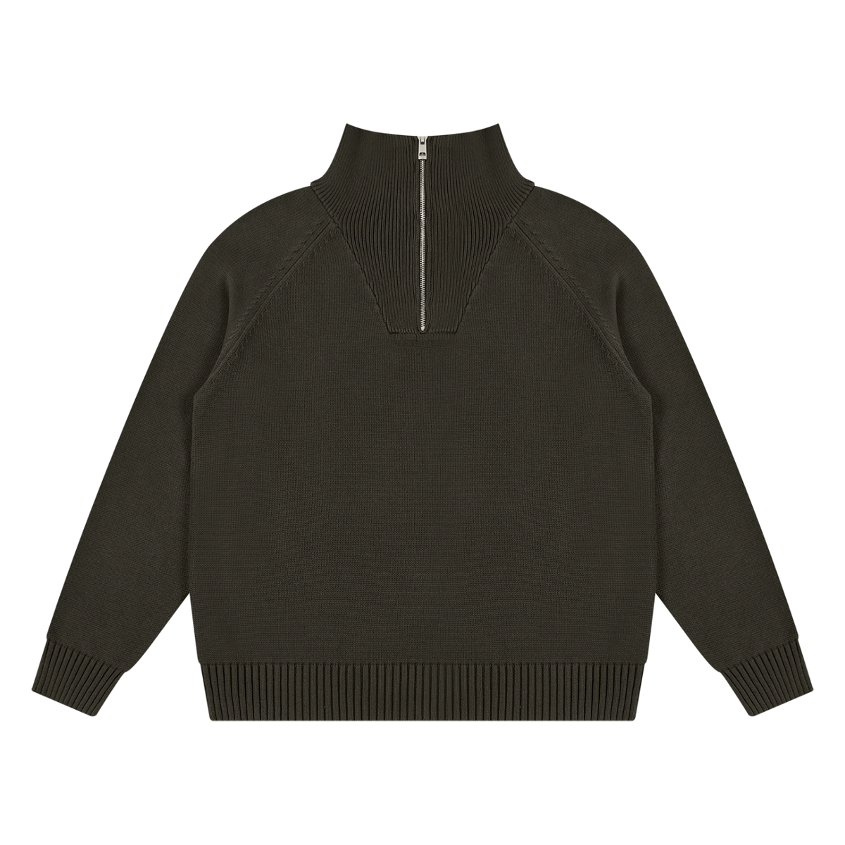Heavyweight Quarter-Zip Pullover Sweatshirt – 750 GSM — Drapeworth sweatshirt