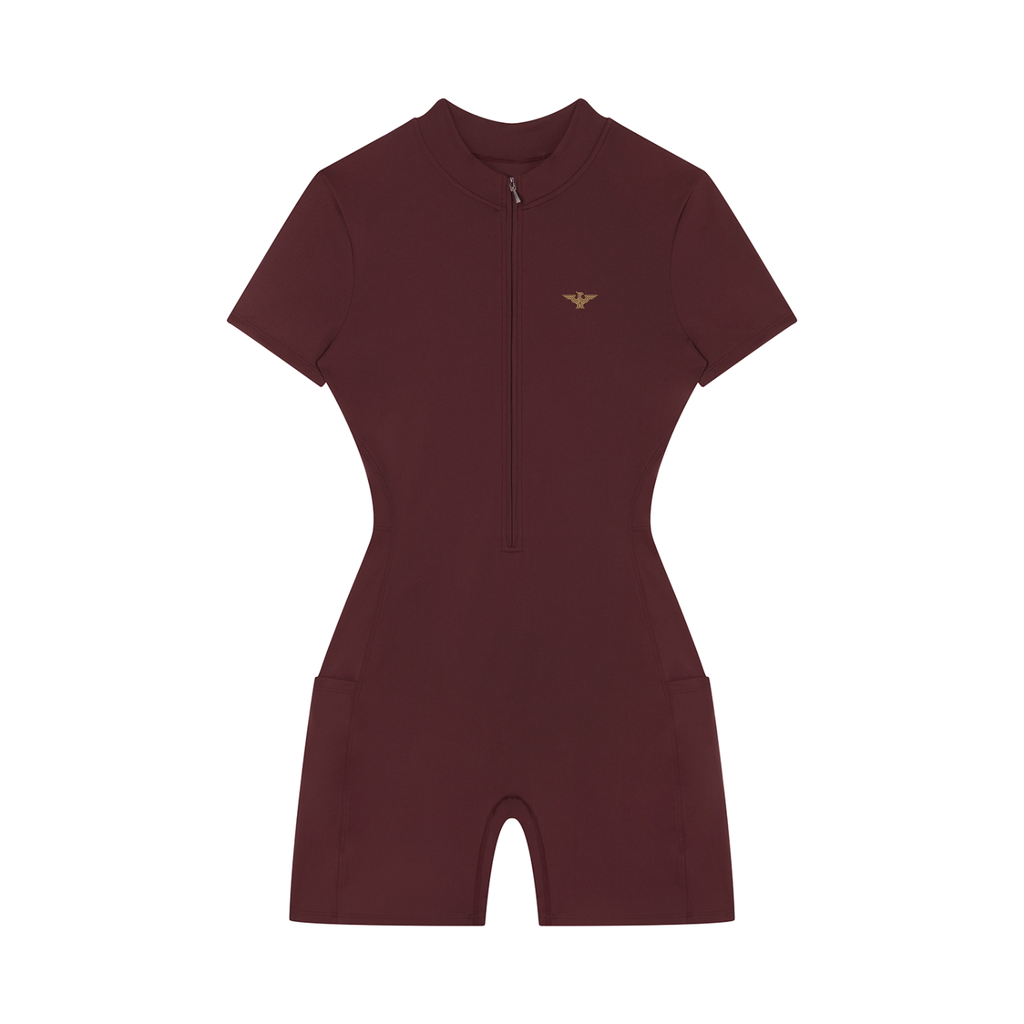 WOMEN'S ZIP-FRONT PERFORMANCE CROP TOP