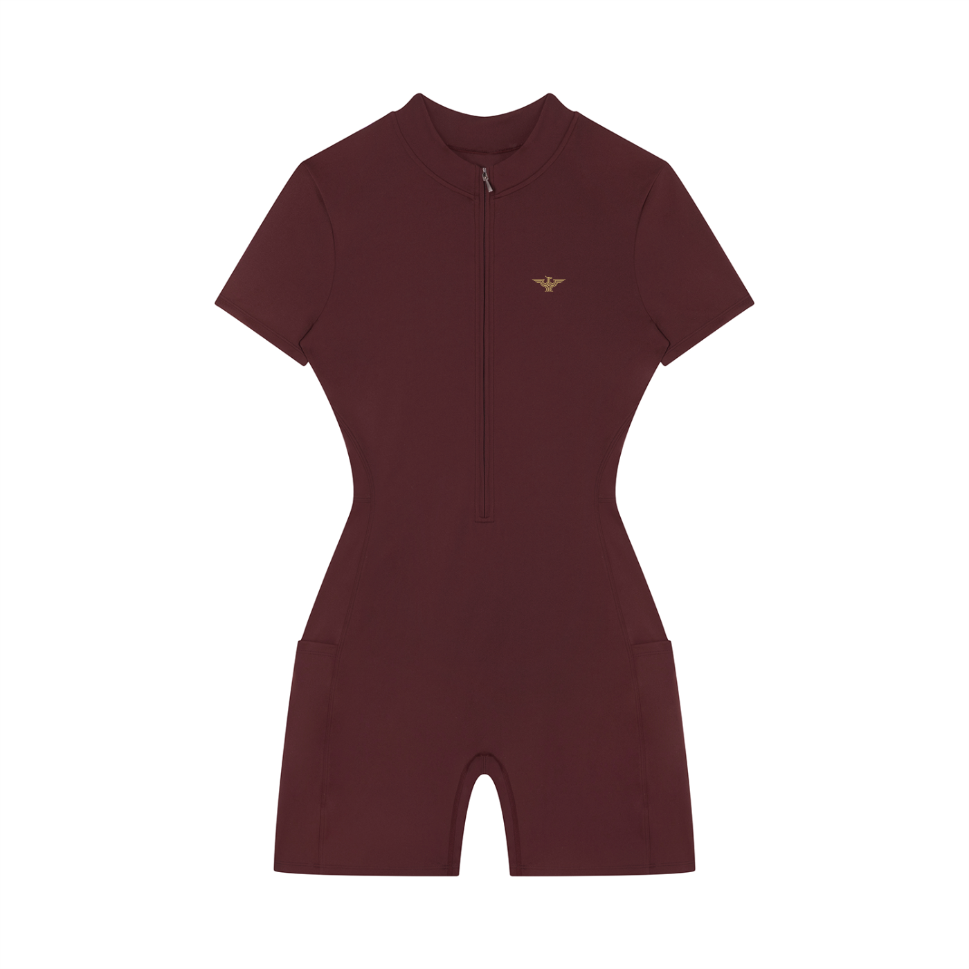 WOMEN'S ZIP-FRONT PERFORMANCE CROP TOP