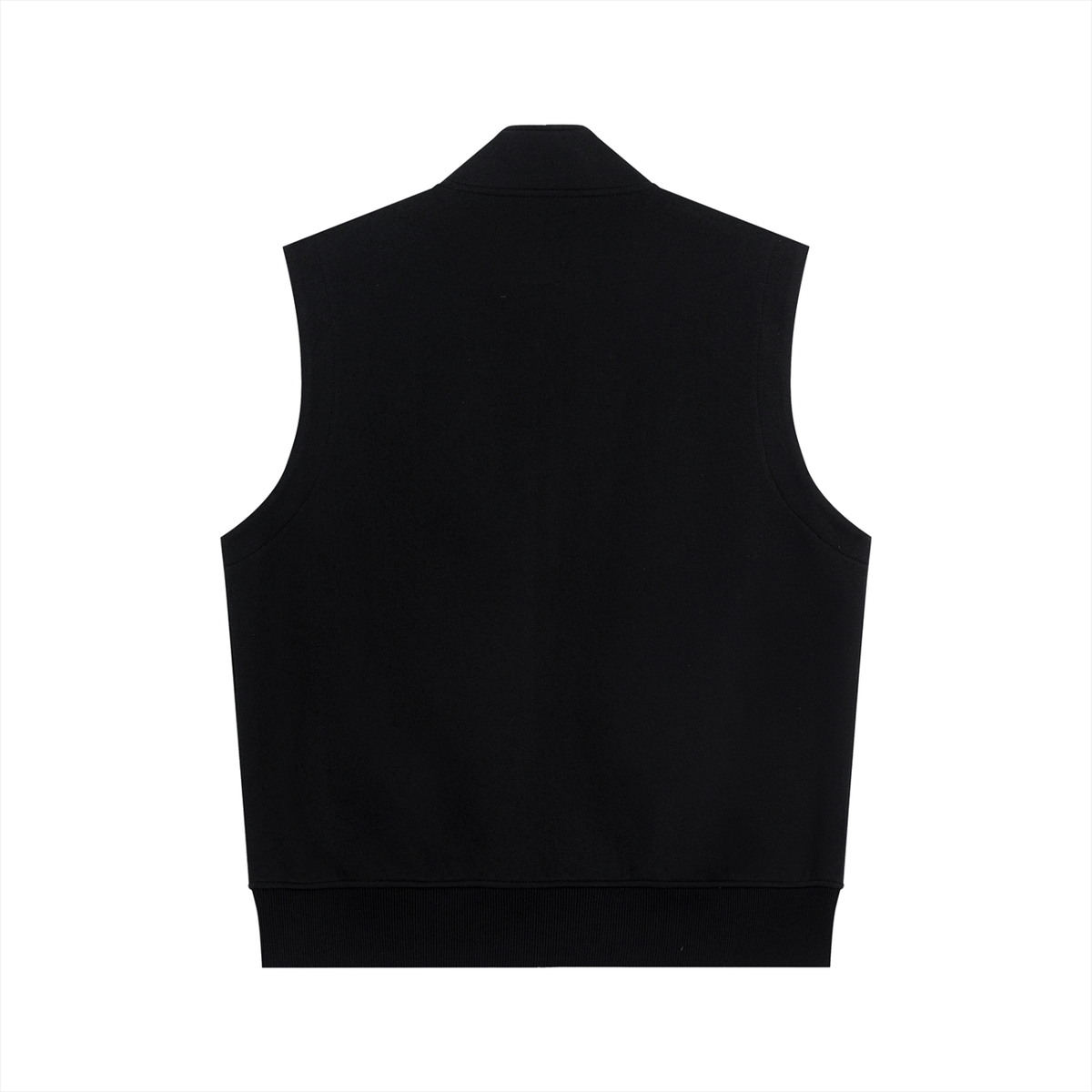 Heavyweight Full-Zip Mock Neck Vest – Unisex — Drapeworth vest