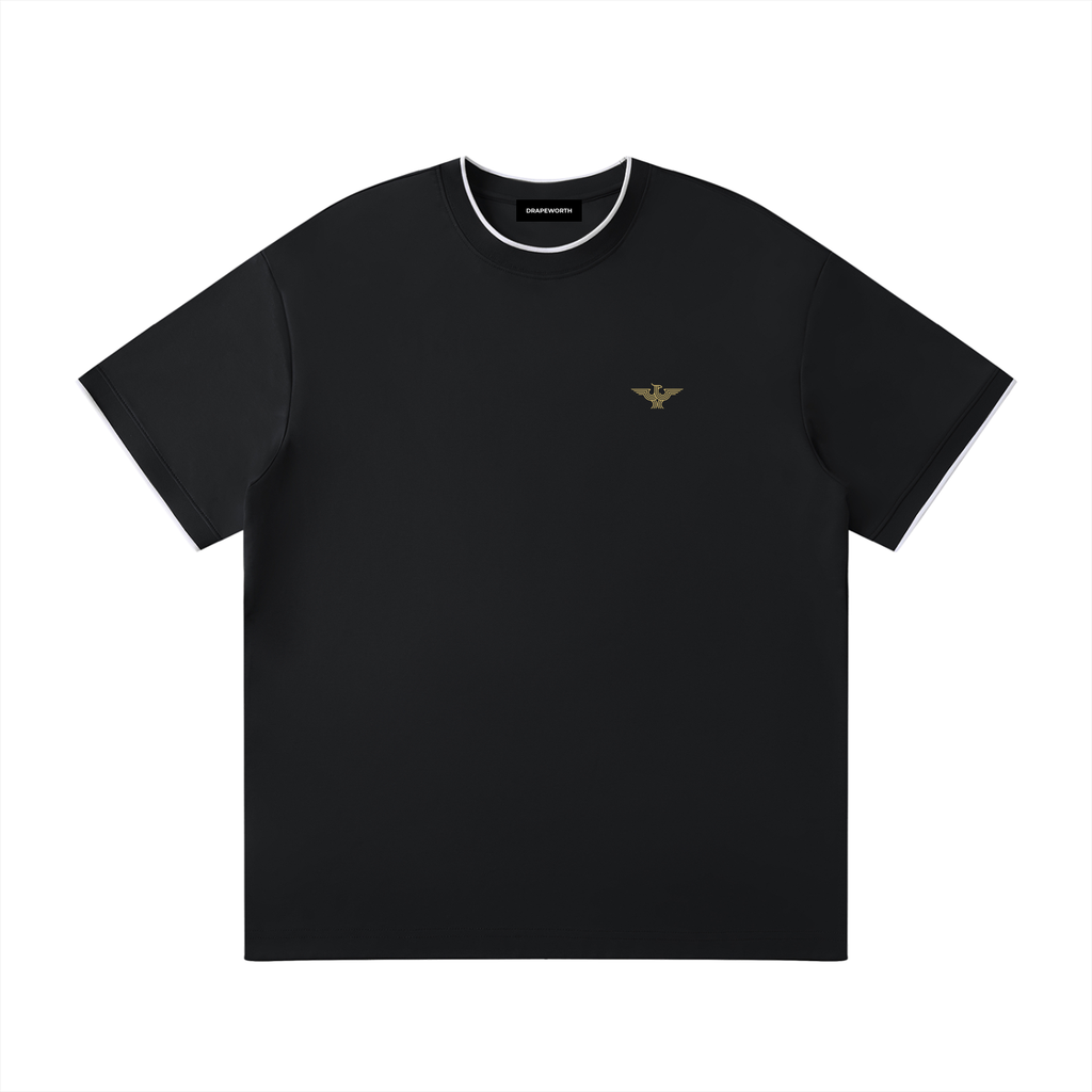 Regular Fit Knit T-Shirt – Unisex Everyday Essential — Drapeworth t-shirt