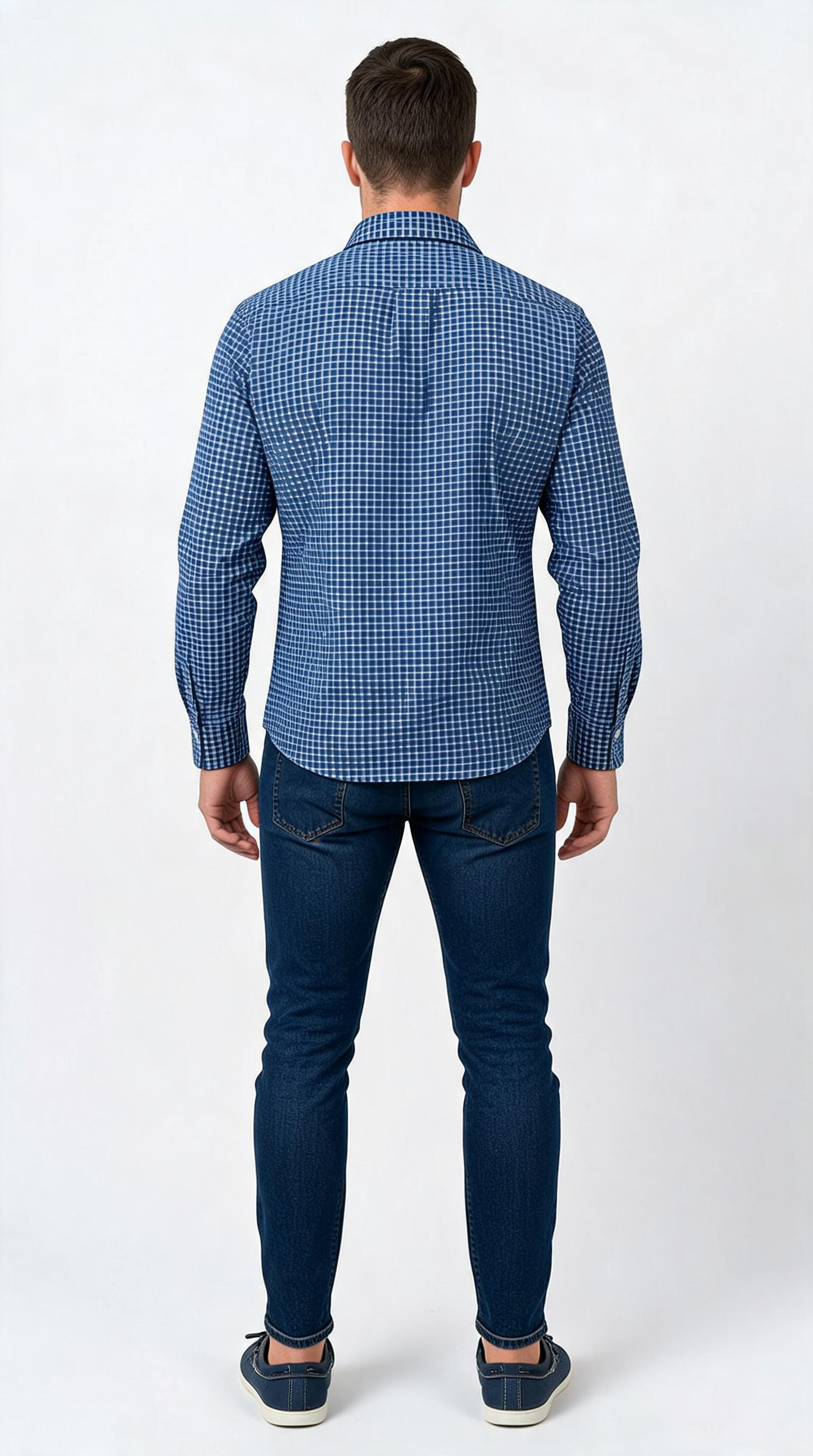 PERFORMANCE BUTTON-DOWN SHIRT – STRETCH OFFICE FIT (MODERN WORKWEAR ESSENTIAL)