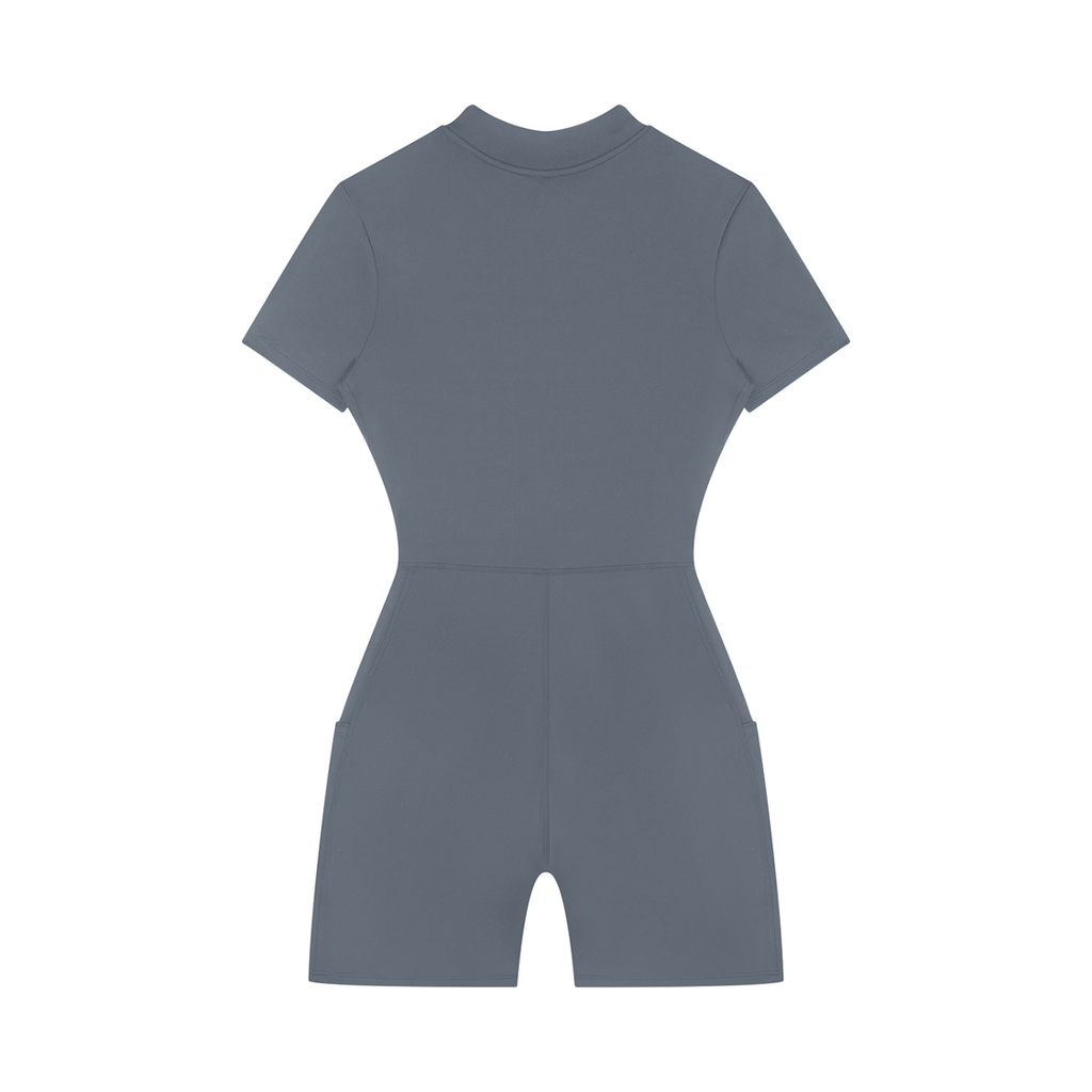 WOMEN'S ZIP-FRONT PERFORMANCE CROP TOP