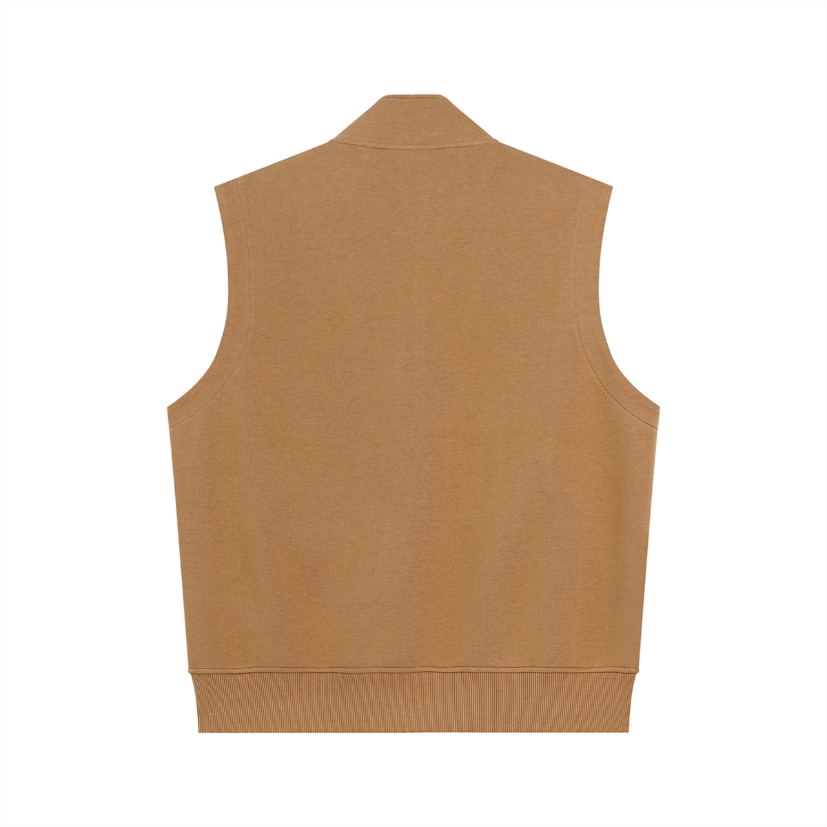 Heavyweight Full-Zip Mock Neck Vest – Unisex — Drapeworth vest