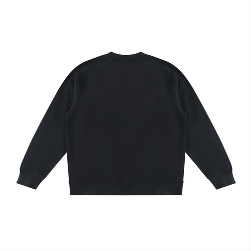 Color Block Raglan Crewneck Sweatshirt – Unisex — Drapeworth sweatshirt