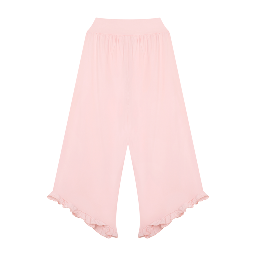 Ruched High-Rise Wide Leg Pants — Drapeworth pants