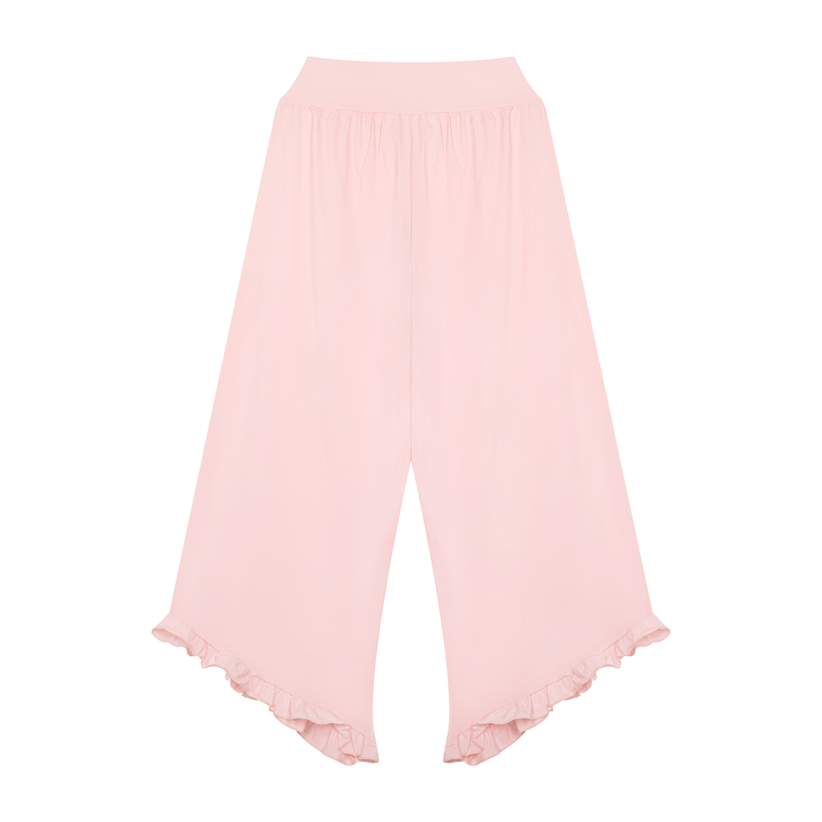Ruched High-Rise Wide Leg Pants — Drapeworth pants