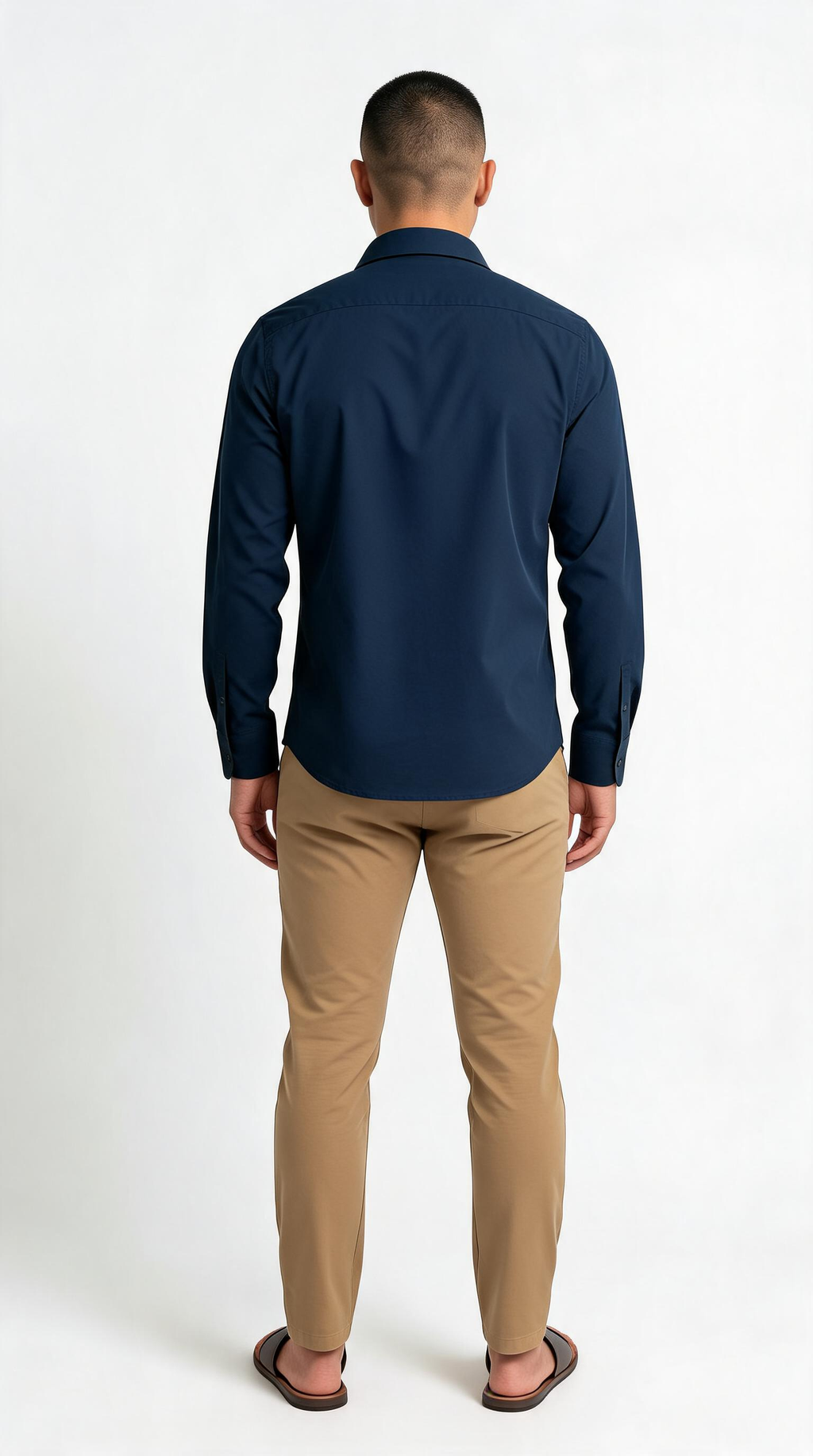 PERFORMANCE BUTTON-DOWN SHIRT – STRETCH OFFICE FIT (MODERN WORKWEAR ESSENTIAL)