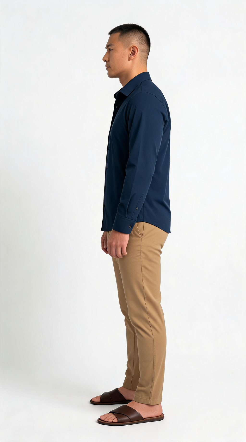 PERFORMANCE BUTTON-DOWN SHIRT – STRETCH OFFICE FIT (MODERN WORKWEAR ESSENTIAL)
