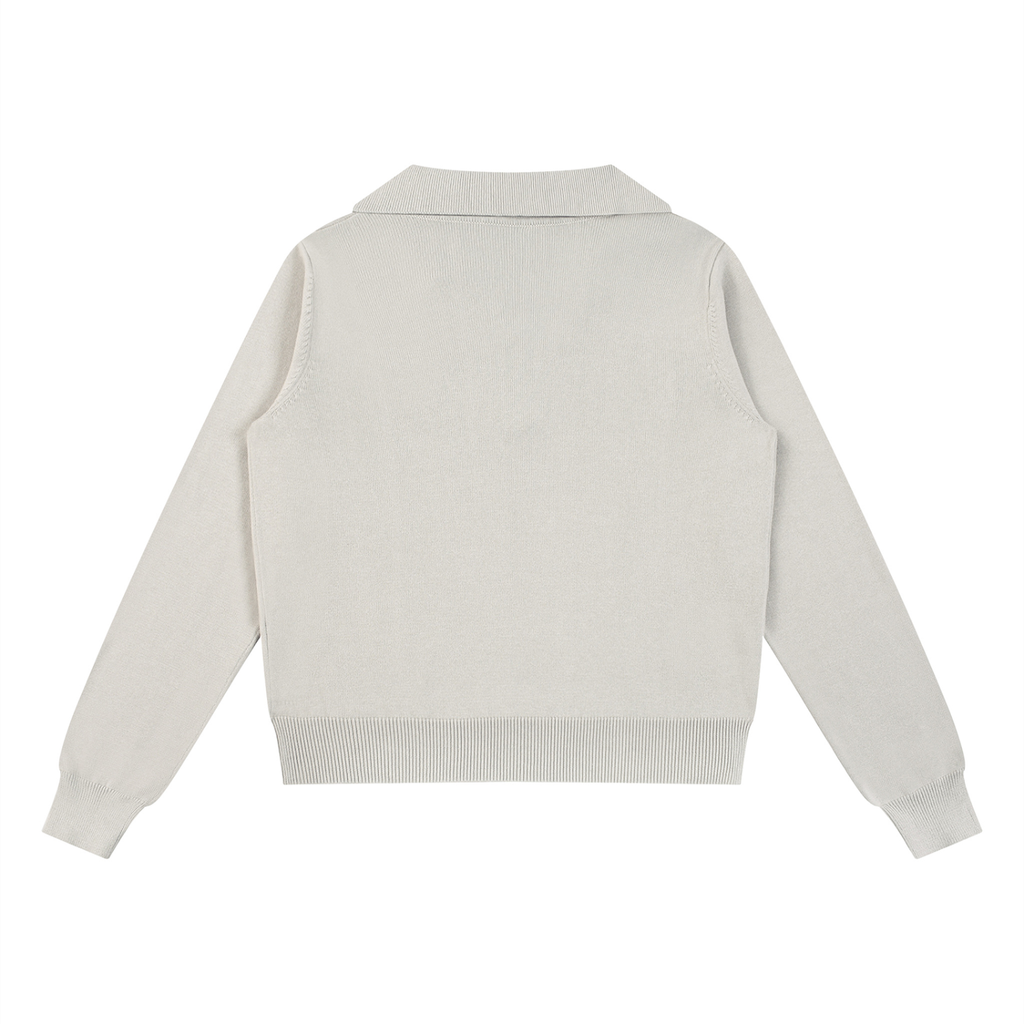 COLLARED KNIT SWEATER