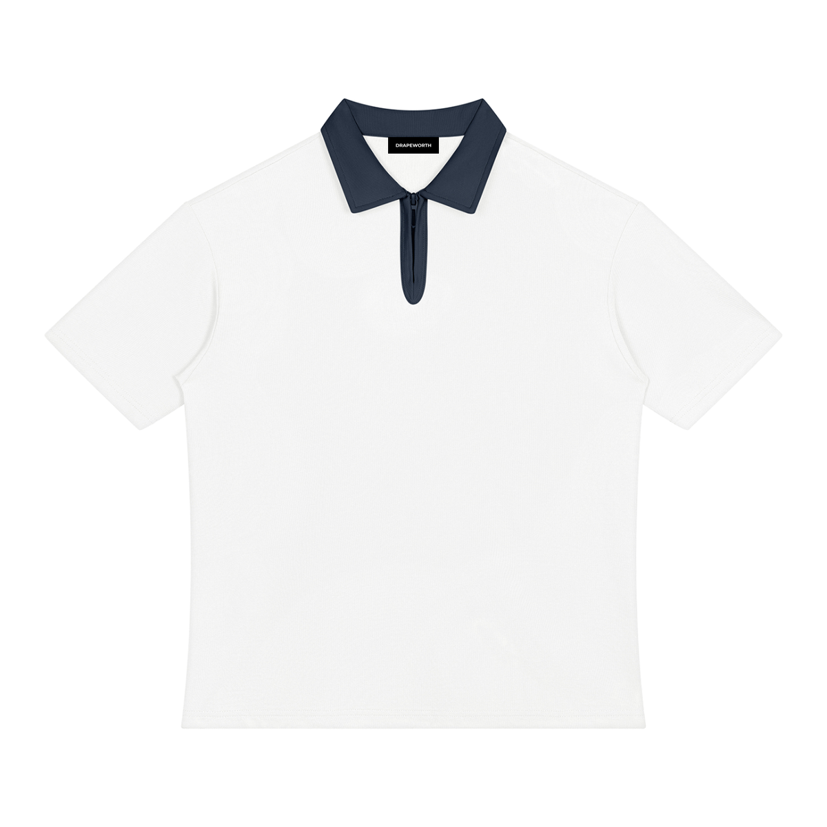 Color Block Quarter-Zip Polo Shirt – Unisex Golf & Tennis — Drapeworth polo shirt
