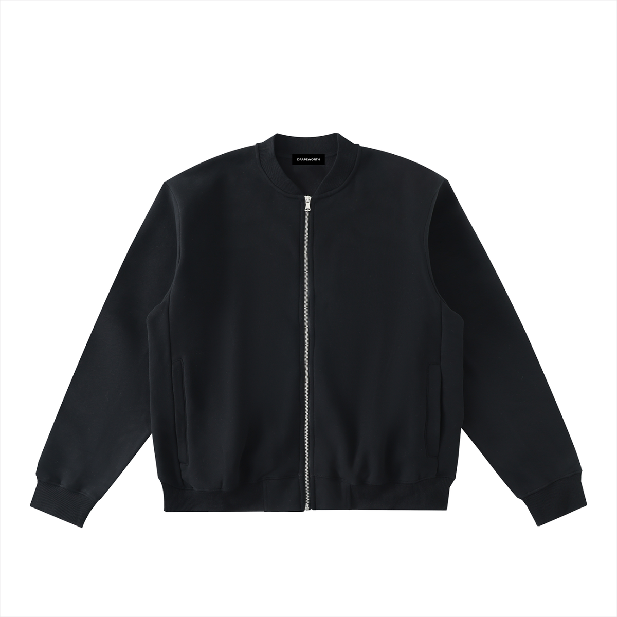 Zip-Up Fleece Varsity Jacket – Retro Unisex — Drapeworth jacket