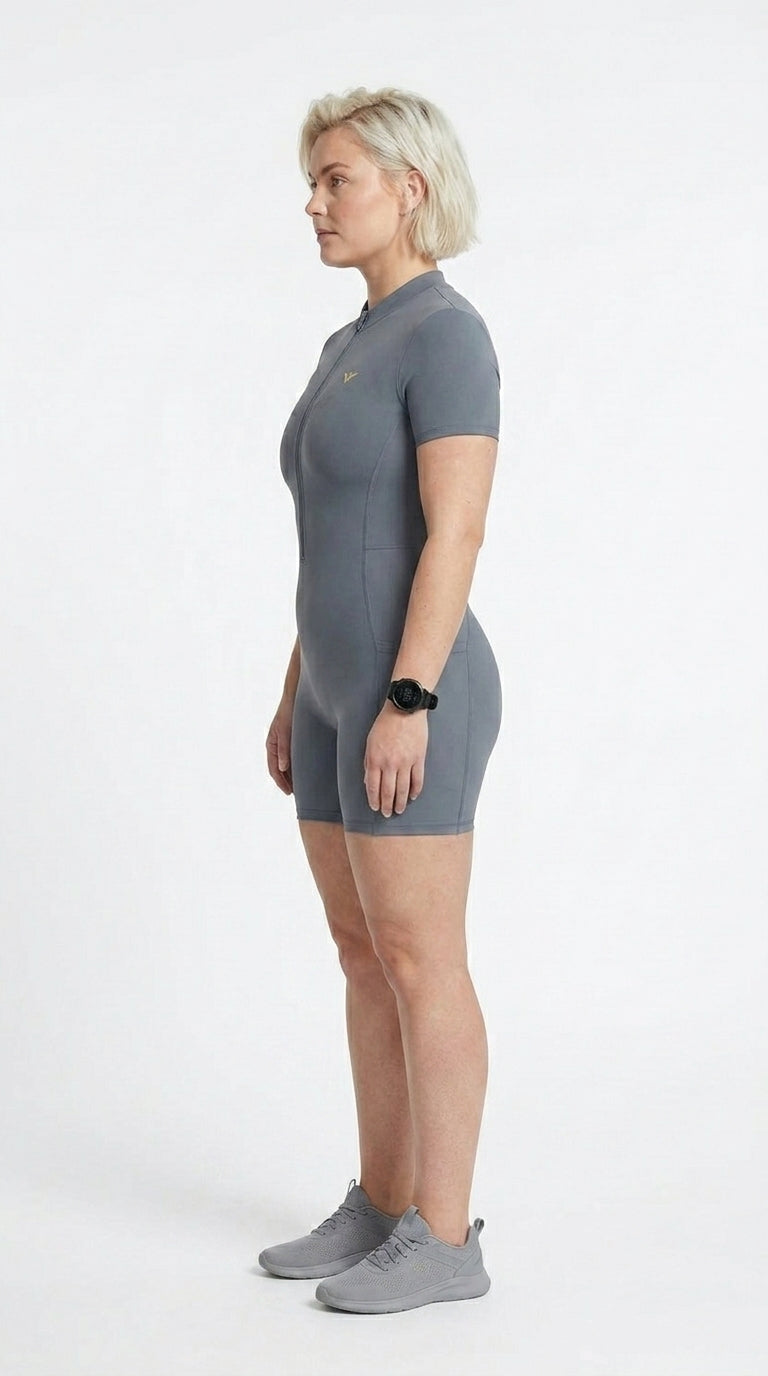 WOMEN'S ZIP-FRONT PERFORMANCE CROP TOP