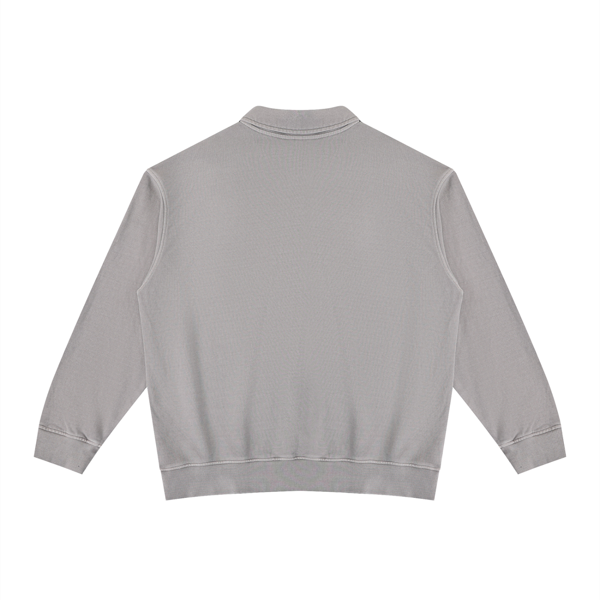 Vintage Wash Collared Sweatshirt – Oversized Unisex — Drapeworth sweatshirt
