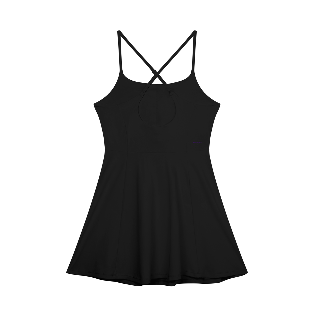 Paneled A-Line Athleisure Dress — Drapeworth dress