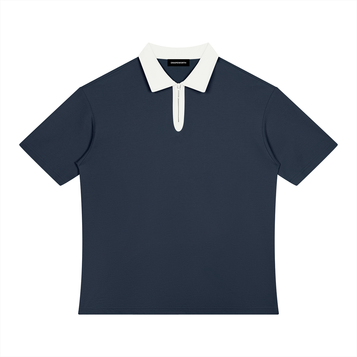 Color Block Quarter-Zip Polo Shirt – Unisex Golf & Tennis — Drapeworth polo shirt