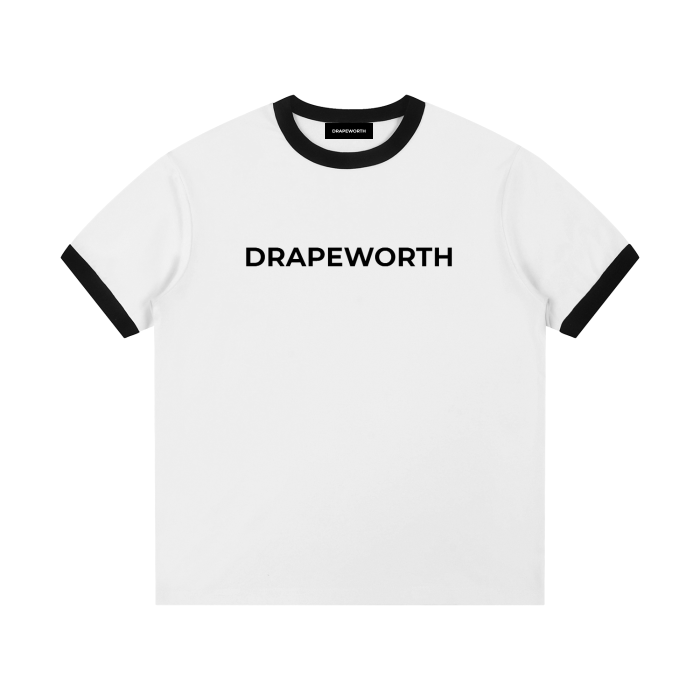 Classic DRAPEWORTH Logo T-Shirt – Unisex Stretch Essential (European Fit)