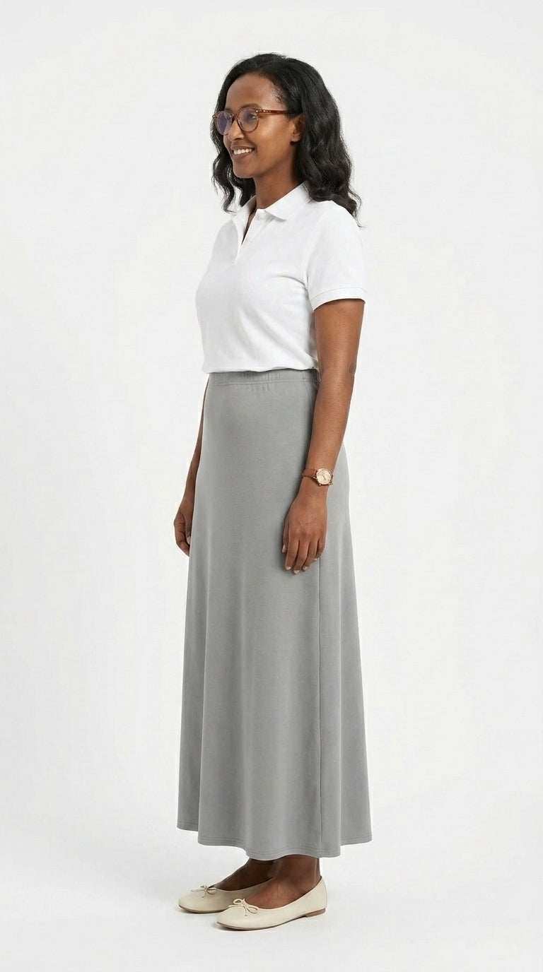WOMEN'S BODYCON MIDI SKIRT – EFFORTLESS STYLE &amp; EVERYDAY COMFORT
