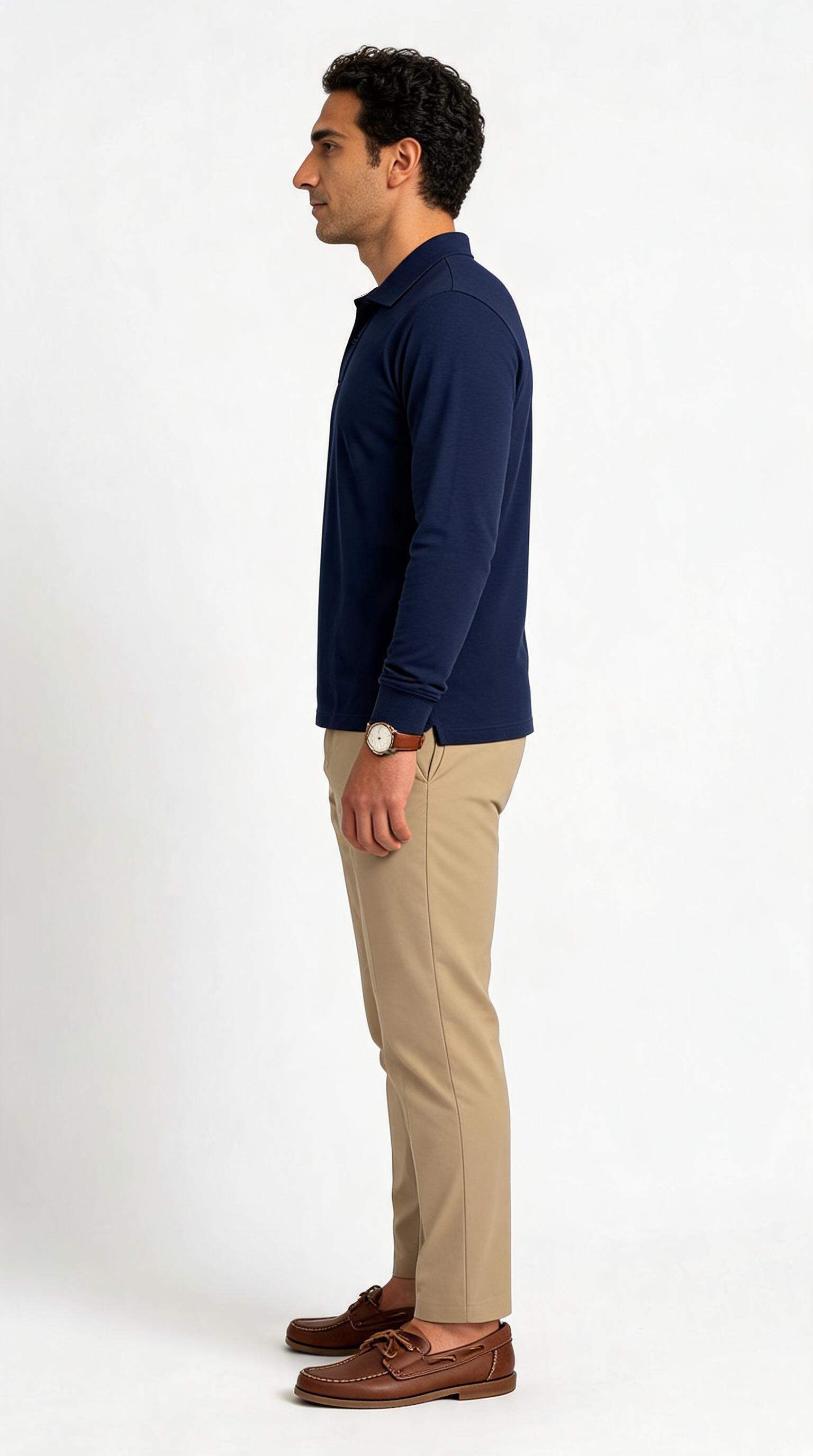 EZCotton Long Sleeve Polo