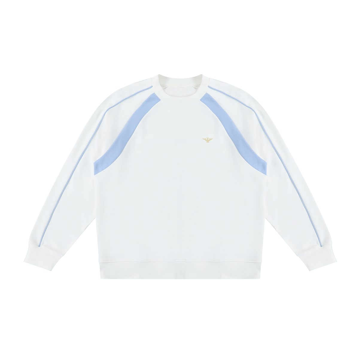 Color Block Raglan Crewneck Sweatshirt – Unisex — Drapeworth sweatshirt