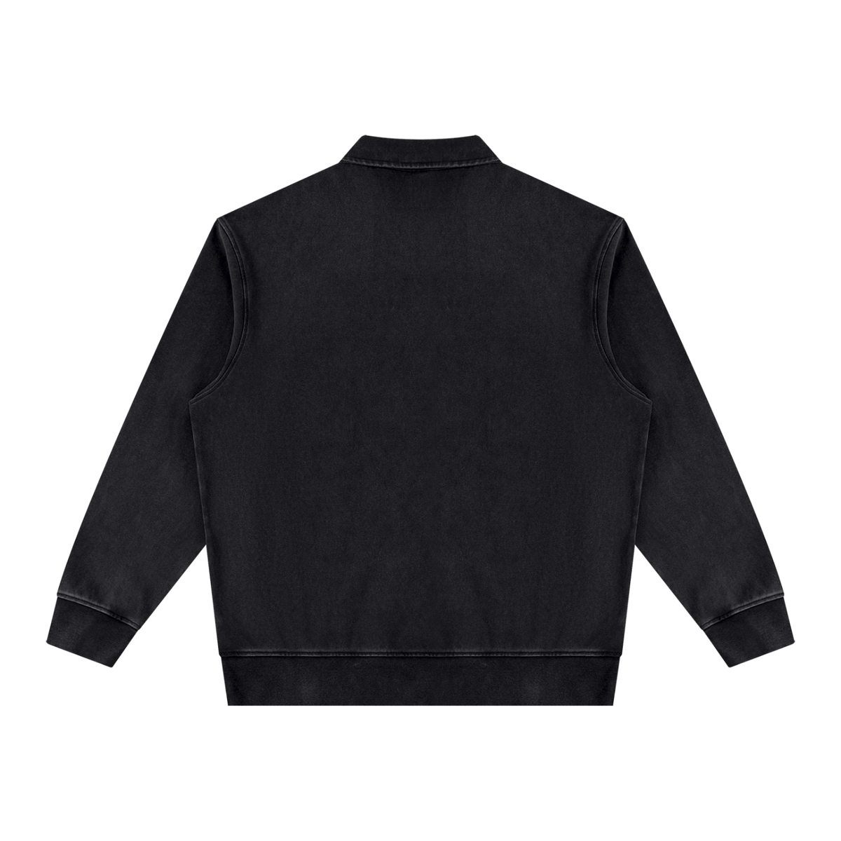 Vintage Wash Quarter-Zip Sweatshirt – Oversized — Drapeworth sweatshirt