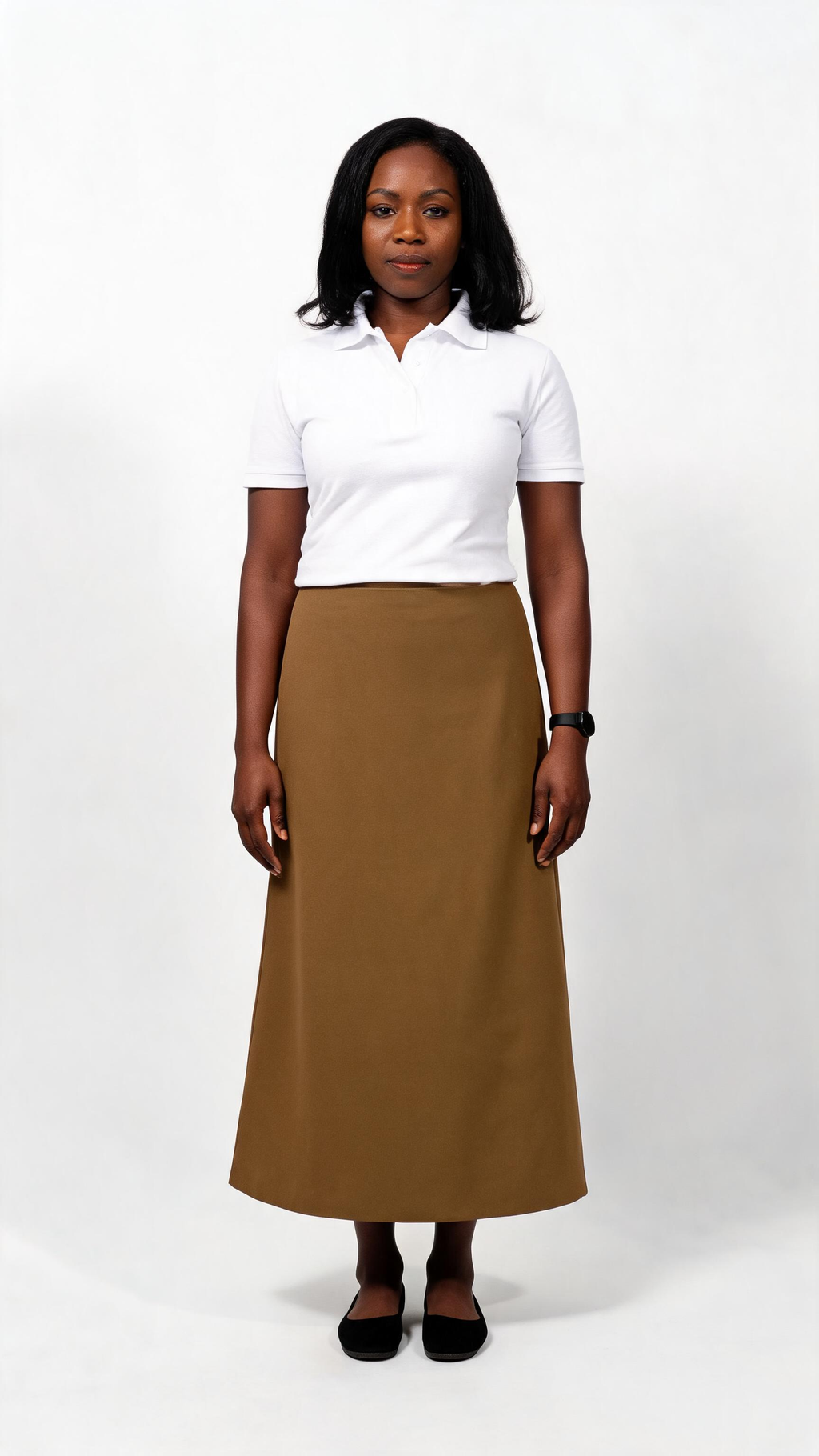 WOMEN’S BODYCON MIDI SKIRT – CURVE-ENHANCING FIT (VERSATILE WARDROBE ESSENTIAL)