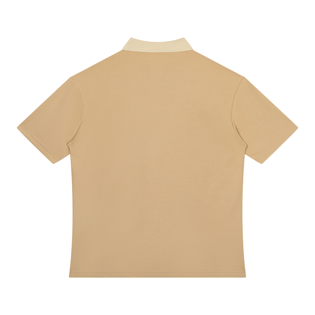 Color Block Quarter-Zip Polo Shirt – Unisex Golf & Tennis — Drapeworth polo shirt