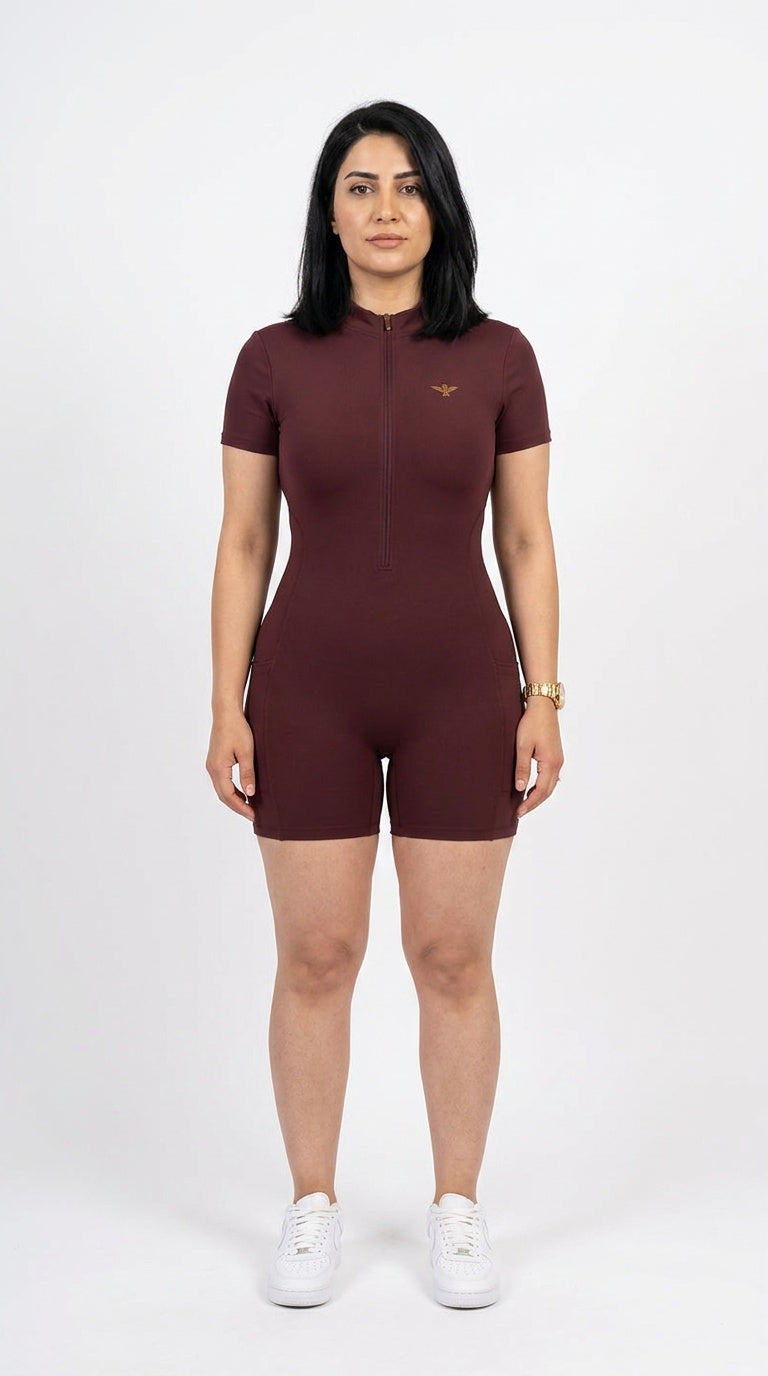 WOMEN'S ZIP-FRONT PERFORMANCE CROP TOP