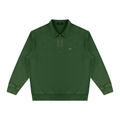 WASHED QUARTER-ZIP SWEATSHIRT