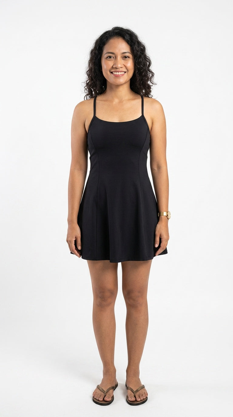 SLEEVELESS CROP TANK – SCULPTED BODYCON FIT (SUMMER ESSENTIAL)