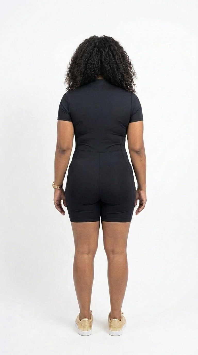 WOMEN'S ZIP-FRONT PERFORMANCE CROP TOP