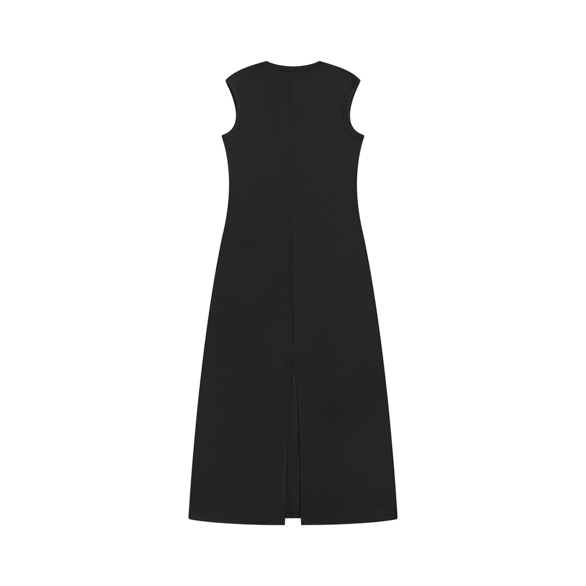 Slim Sleeveless Maxi Dress – Viscose Knit — Drapeworth dress