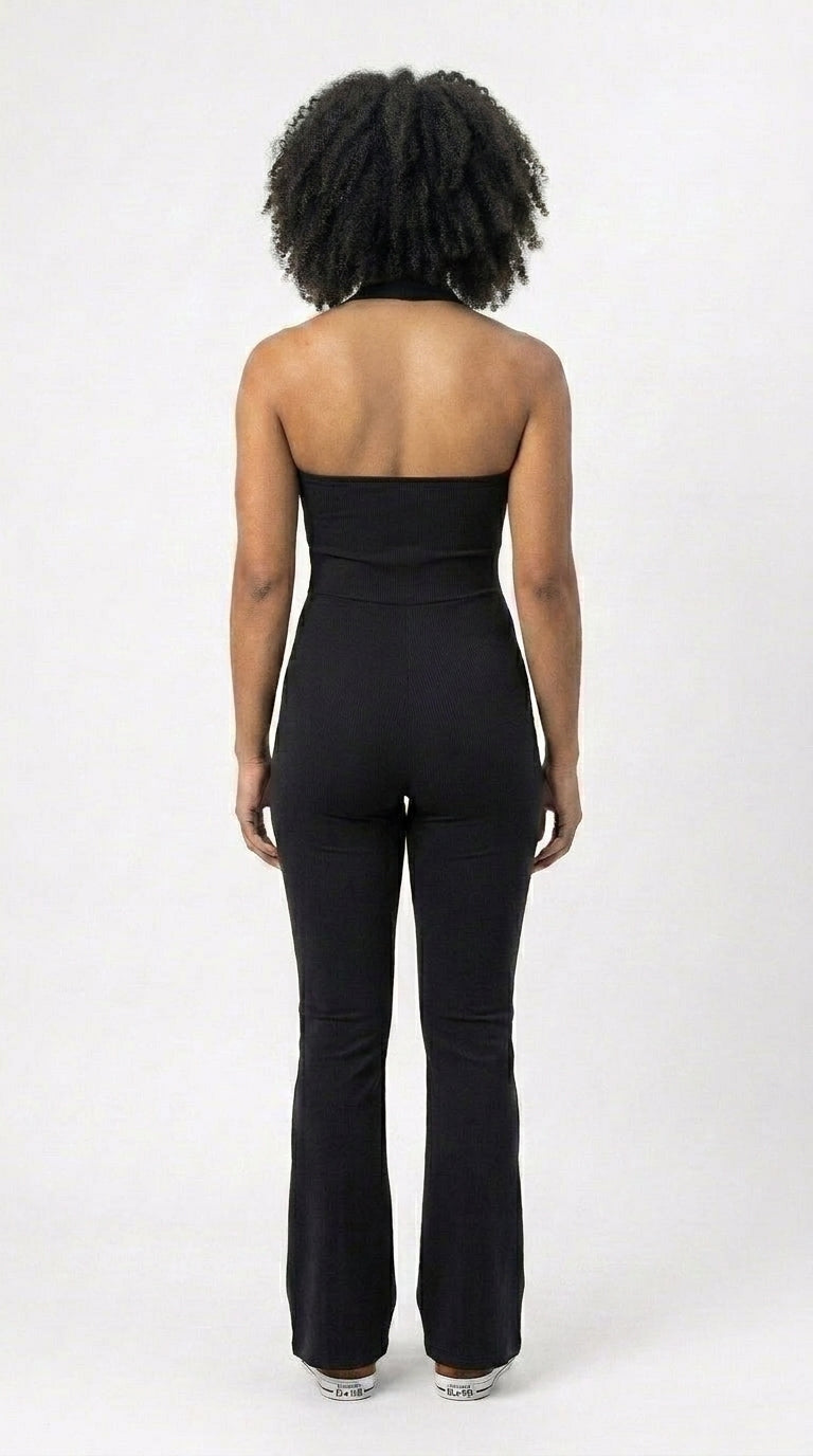 Women’s Halter Flared Jumpsuit