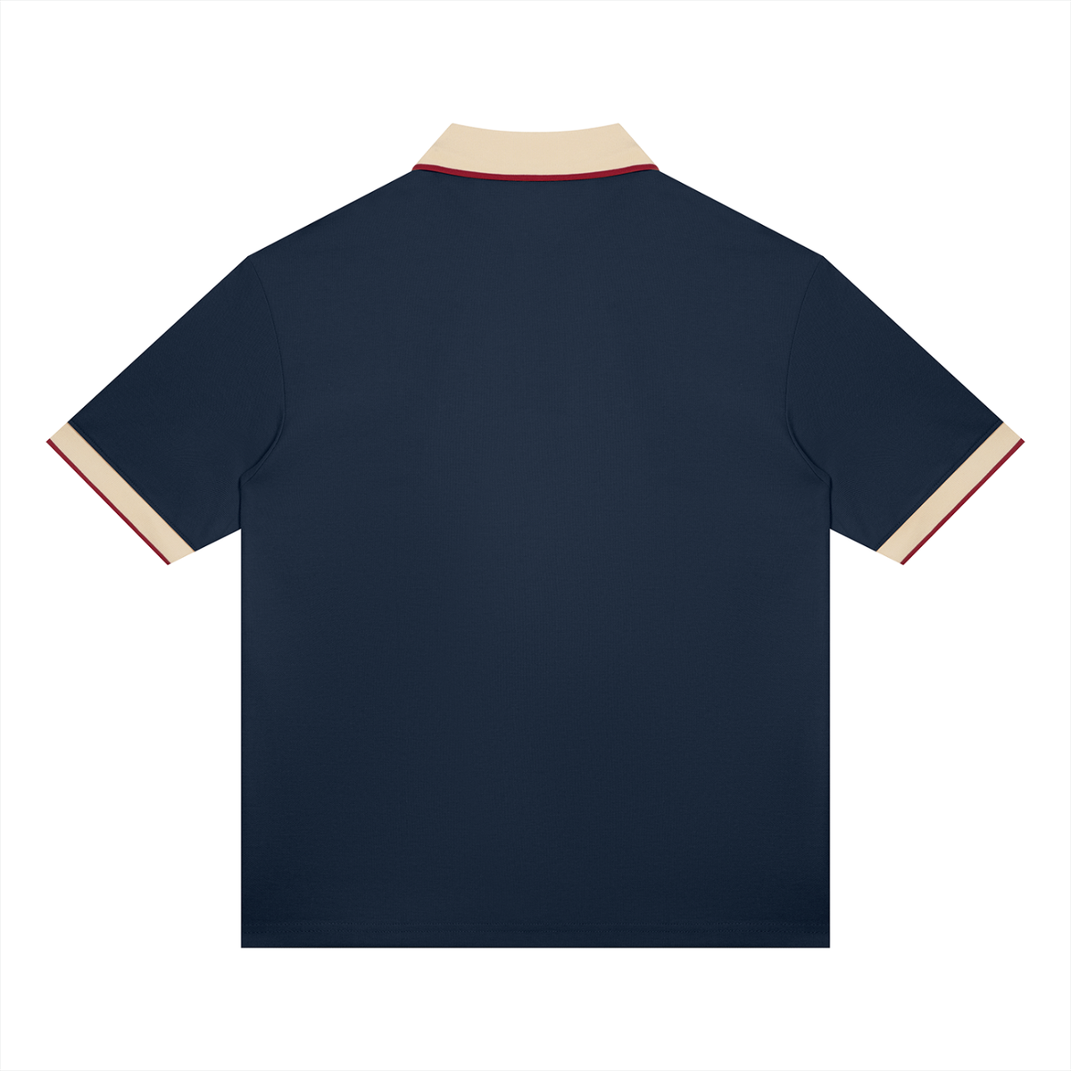 Color Block Drop-Shoulder Polo Shirt – Unisex — Drapeworth polo shirt