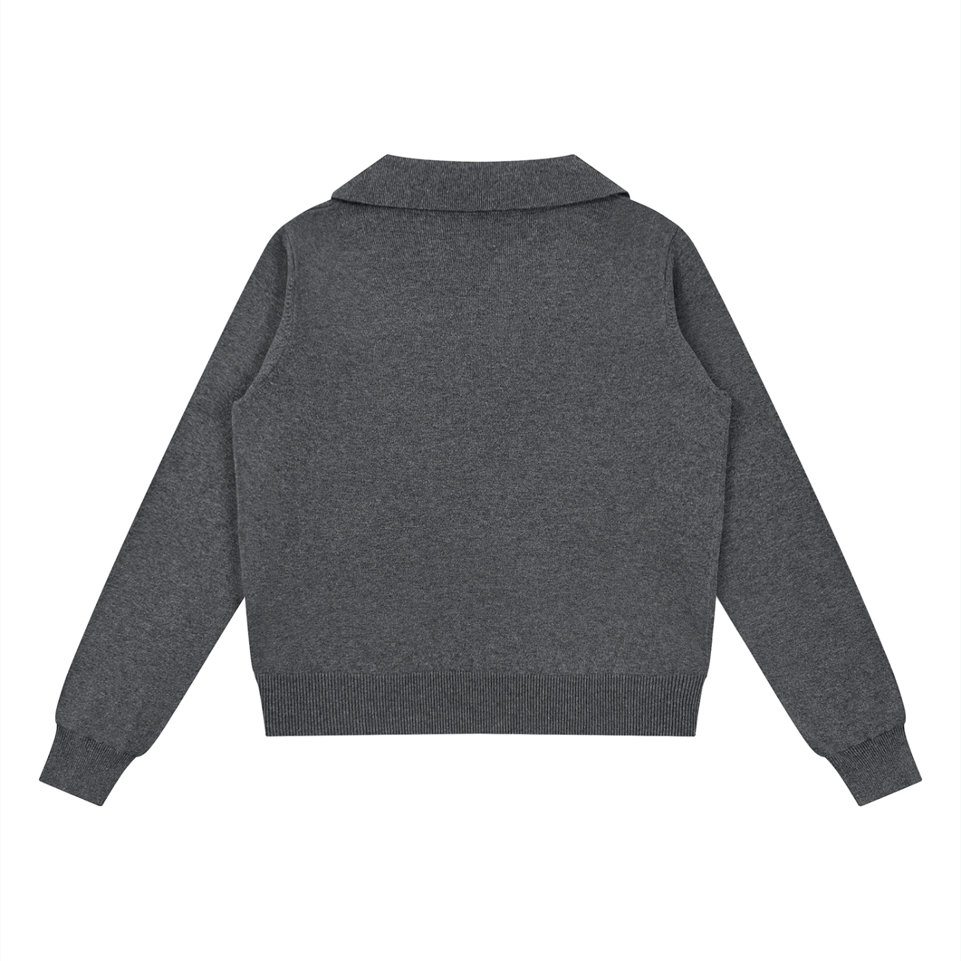 COLLARED KNIT SWEATER