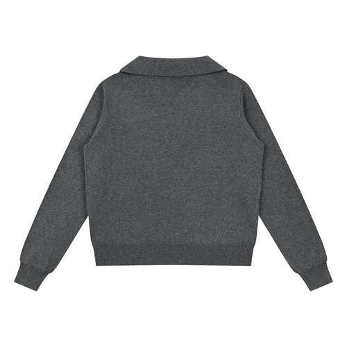 COLLARED KNIT SWEATER