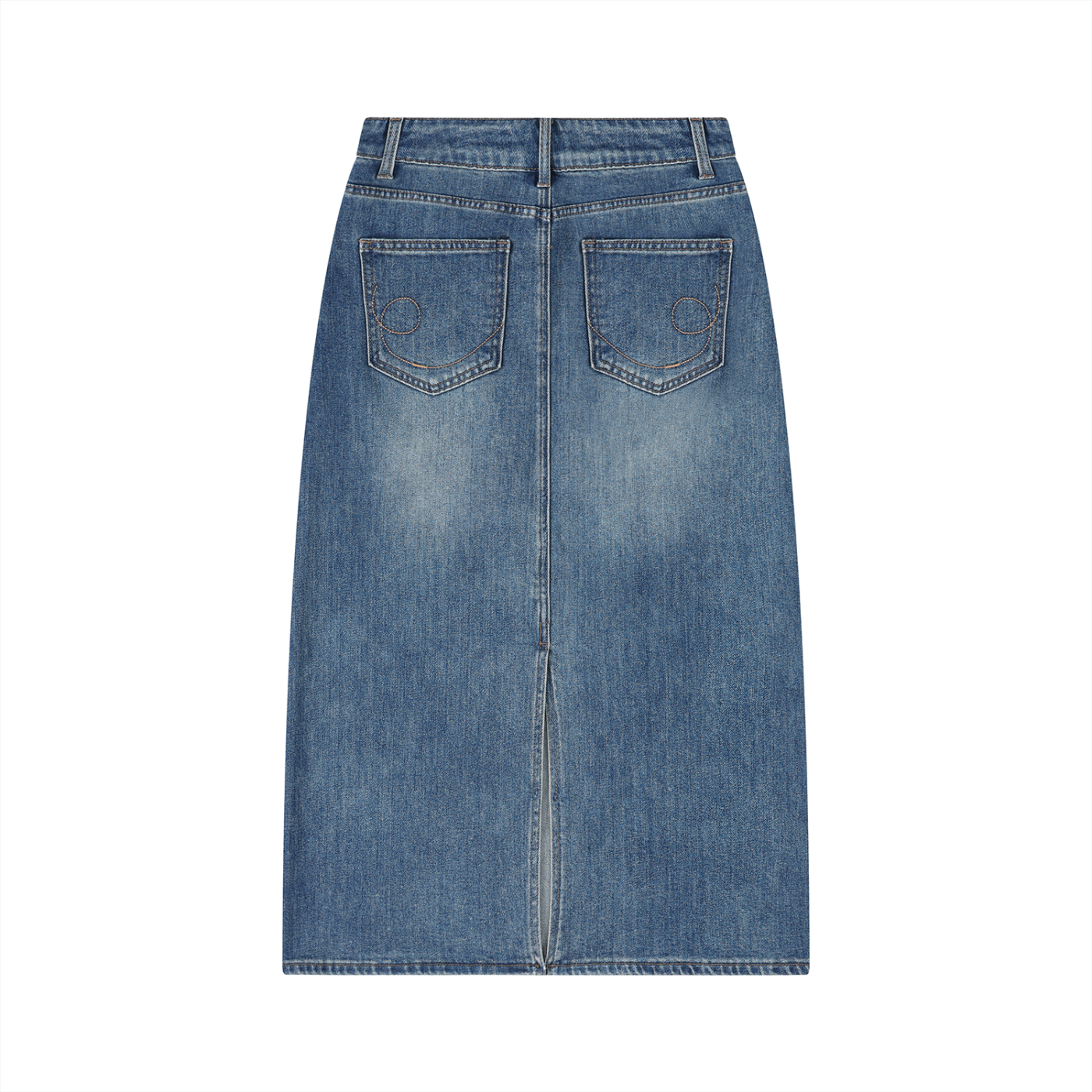 WASHED BODYCON SKIRT – MID WAIST FIT (ELEVATED EVERYDAY ESSENTIAL)