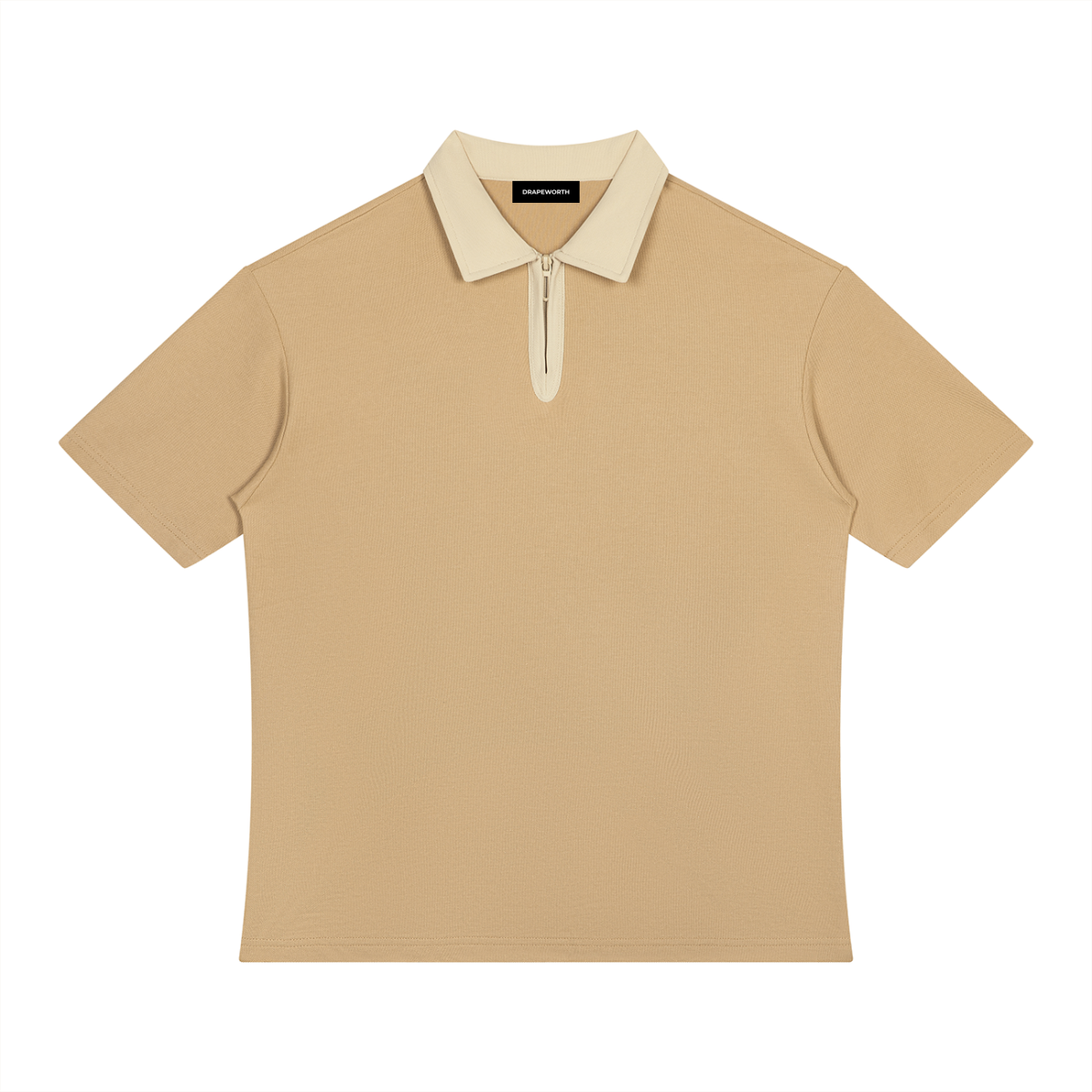 Color Block Quarter-Zip Polo Shirt – Unisex Golf & Tennis — Drapeworth polo shirt